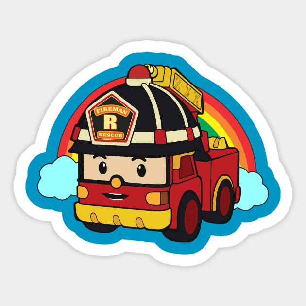 FIREMAN Sticker by GOPLAY